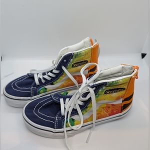 Vans Crayola kids sneakers 12.5